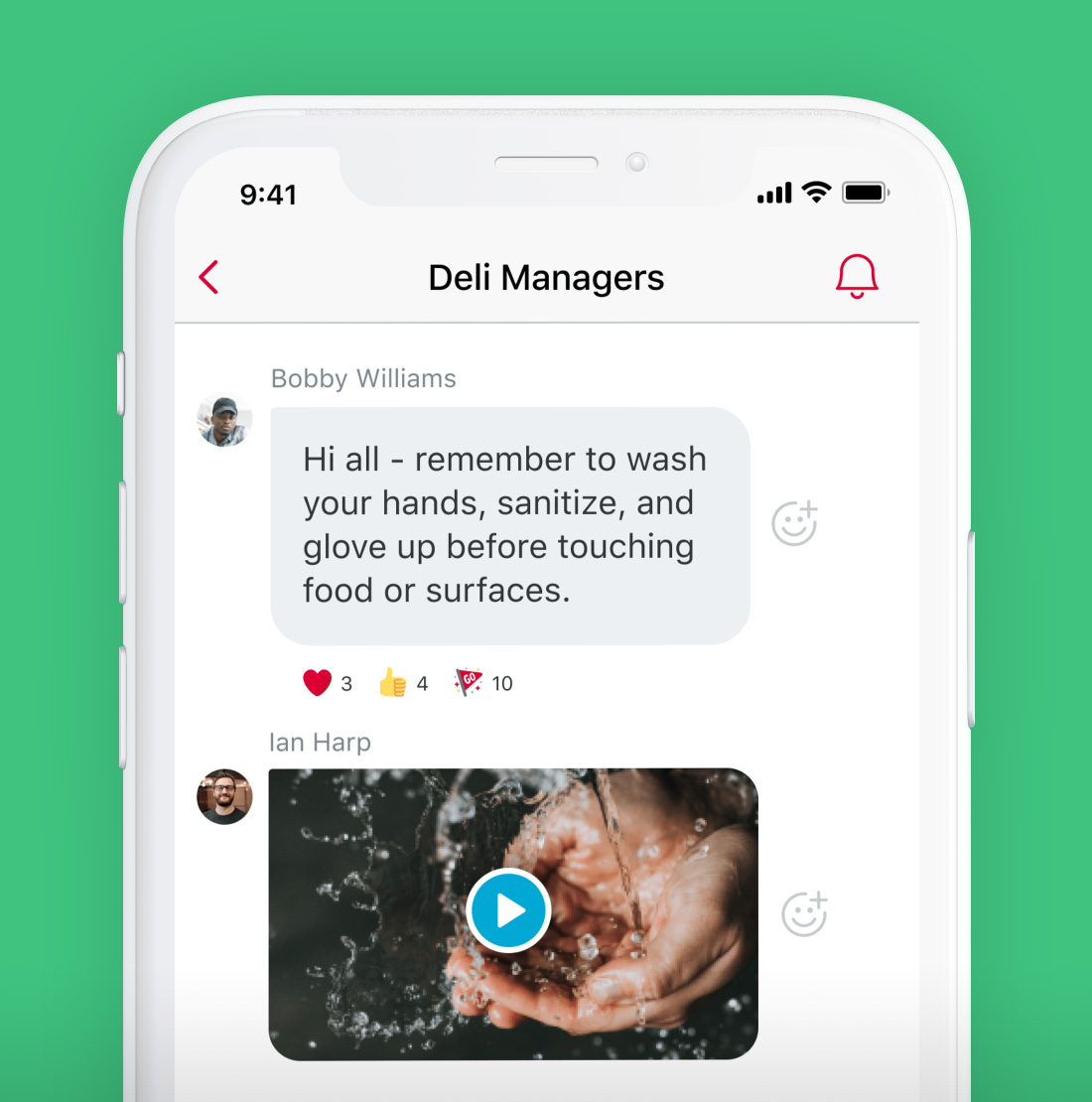 How Harps keeps the frontline engaged